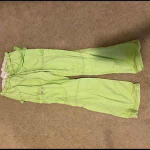 Koi green scrub pants